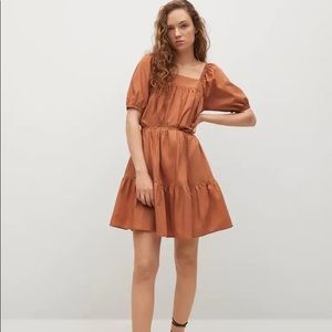 Mango frill cotton dress - s4